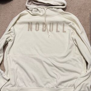 NOBULL Cream Hoodie